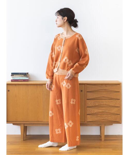 艶やかモダン美♪【HERMES】モザイク柄ジャカードパンツ 艶やかモダン美♪【HERMES】モザイク柄ジャカードパンツ