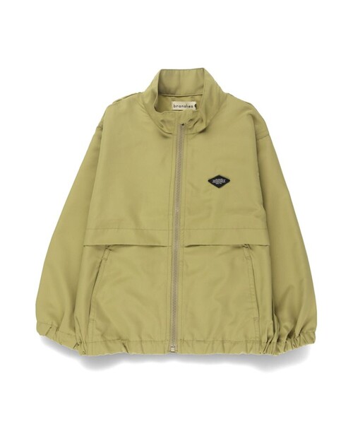 BRANSHES（ブランシェス）の「【撥水加工】ウィンドブレーカー（その他アウター・キッズ・ベージュ/ブラック・90/130/100/120/110/140/150/80）」の3枚目の写真