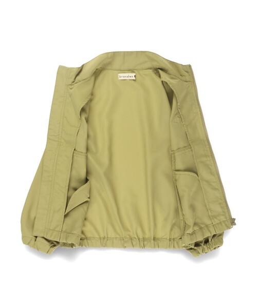 BRANSHES（ブランシェス）の「【撥水加工】ウィンドブレーカー（その他アウター・キッズ・ベージュ/ブラック・90/130/100/120/110/140/150/80）」の7枚目の写真