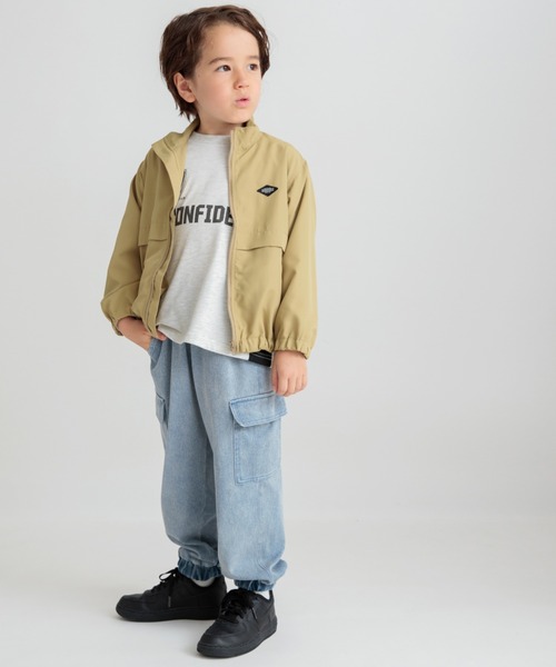 BRANSHES（ブランシェス）の「【撥水加工】ウィンドブレーカー（その他アウター・キッズ・ベージュ/ブラック・90/130/100/120/110/140/150/80）」の18枚目の写真