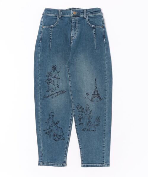 iS ScoLar（イズスカラー）の「543232：パリジェンヌとワンコの刺繍  