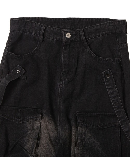 Figments（フィグメンツ）の「サス付きマルチポケットワイドパンツ（その他パンツ・レディース・スミクロ・SMALL/MEDIUM）」の13枚目の写真