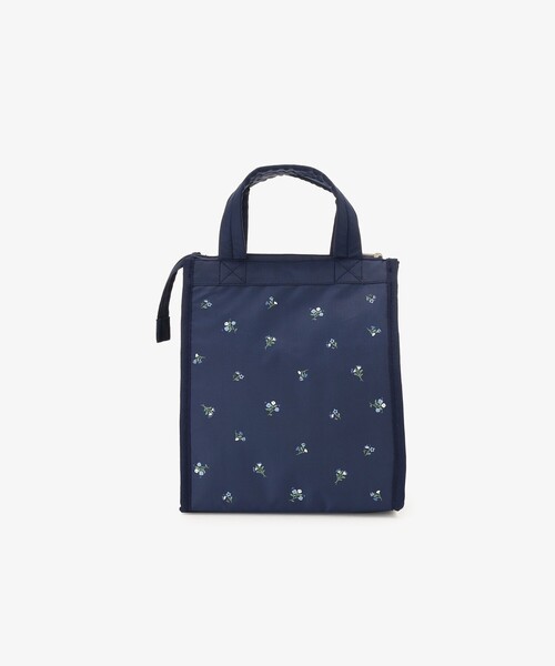Afternoon Tea(アフタヌーンティー)の「エリタージュフルールスタンド保冷バッグS(トートバッグ・レディース・ネイビー・ONE SIZE)」の3枚目の写真