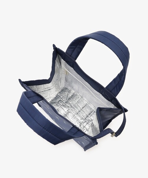 Afternoon Tea(アフタヌーンティー)の「エリタージュフルールスタンド保冷バッグS(トートバッグ・レディース・ネイビー・ONE SIZE)」の5枚目の写真