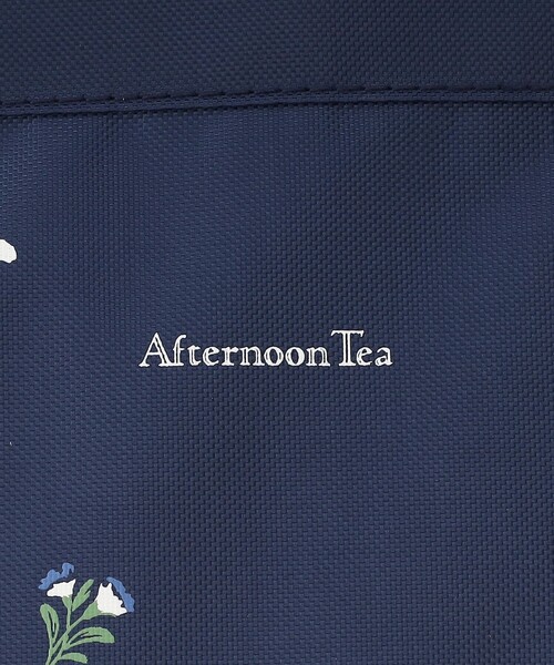 Afternoon Tea(アフタヌーンティー)の「エリタージュフルールスタンド保冷バッグS(トートバッグ・レディース・ネイビー・ONE SIZE)」の6枚目の写真