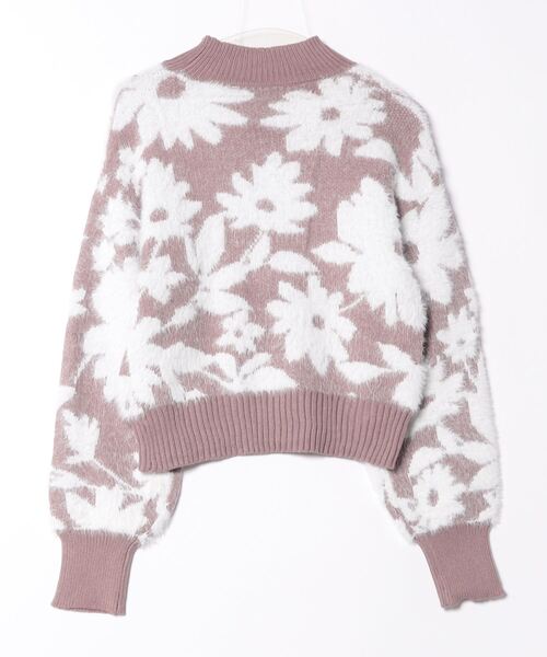 セール】花柄フェザーニットプルオーバー（ニット/セーター）｜GORGE