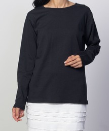 nAvy レギュラー ベーシック長袖Tシャツ ロンT 綿100%