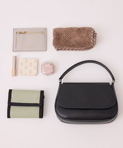 ROPE' PICNIC（ロペピクニック）の「ラウンドワンハンドル&ショルダーバッグ（ハンドバッグ・レディース・ブラック/キナリ/シルバー・FREE）」の19枚目の写真