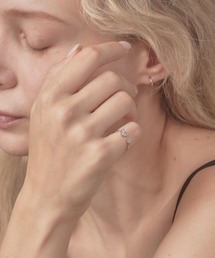 iso（イソ）の「ビジューハートピンキーリング（リング）」