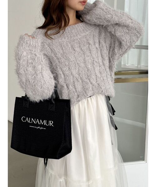 ニット・セーター IONSEOUL Hachi Wing Yarn Mix Knit (4color) JE732 MIXヤーンニット