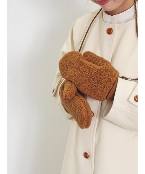 Samansa Mos2（サマンサ モスモス）の「ドローコード付ボアミトン