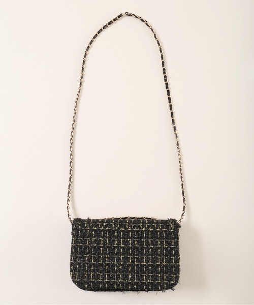 PHILLY（フィリー）の「【PHILLY】2WAYツイードチェーンバッグ（ショルダーバッグ・レディース・アイボリー/ブラック・FREE）」の17枚目の写真