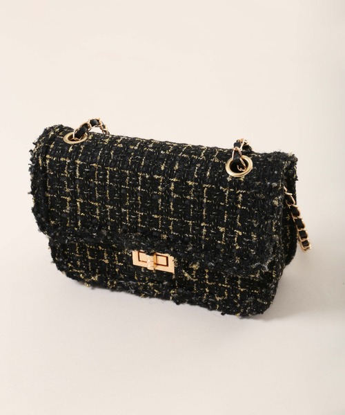 PHILLY（フィリー）の「【PHILLY】2WAYツイードチェーンバッグ（ショルダーバッグ・レディース・アイボリー/ブラック・FREE）」の18枚目の写真