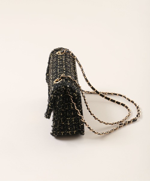 PHILLY（フィリー）の「【PHILLY】2WAYツイードチェーンバッグ（ショルダーバッグ・レディース・アイボリー/ブラック・FREE）」の19枚目の写真