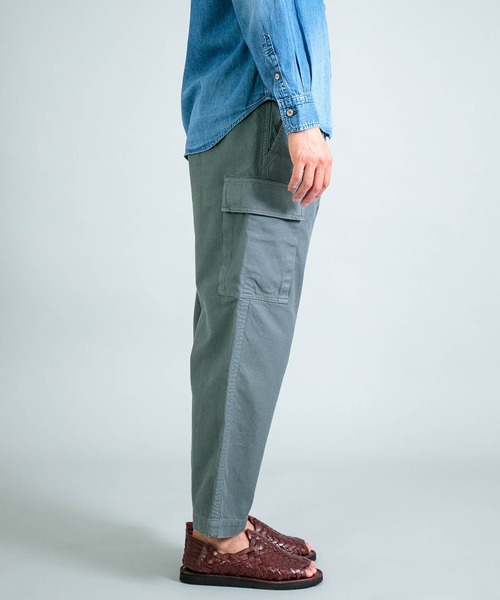 OMNIGOD mens / オムニゴッド] フレンチワークサージ ジャーマンカーゴ