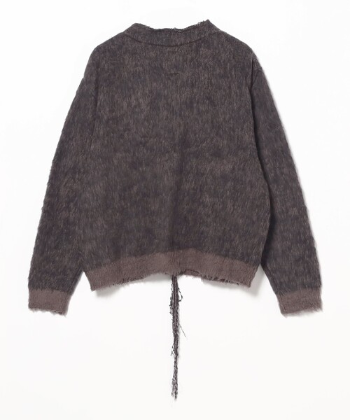 BEAMS T(ビームスティー)の「FACCIES / Mix Color shaggy cardigan(カーディガン/ボレロ・メンズ・ブラック・M/L)」の5枚目の写真