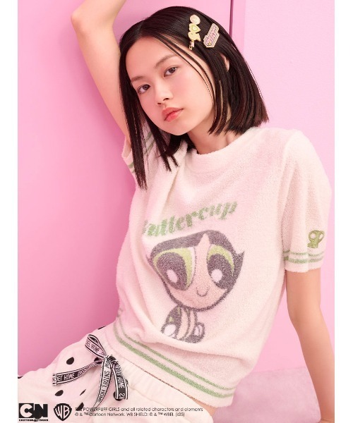 snidel ヘアクリップ セール】【The Powerpuff Girls】ヘアクリップ（バレッタ/ヘア