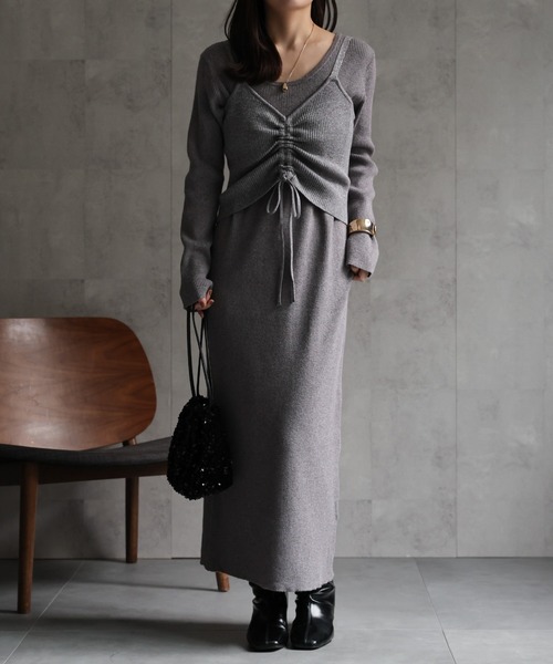 model：156cm 着用サイズ：FREE