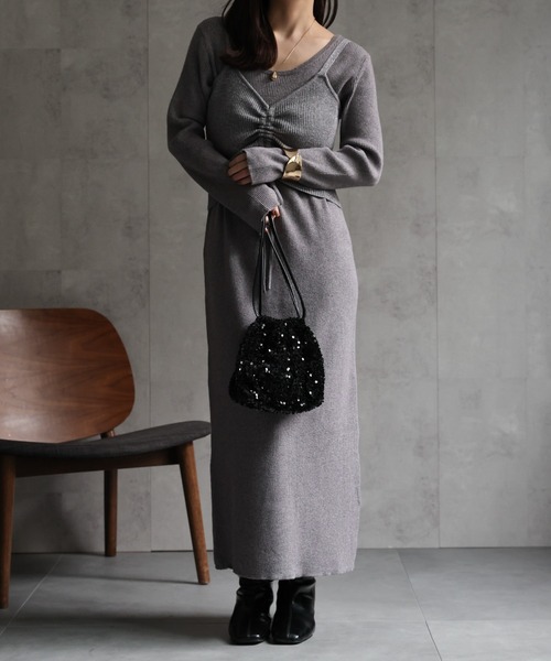 model：156cm 着用サイズ：FREE