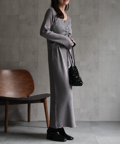 model：156cm 着用サイズ：FREE