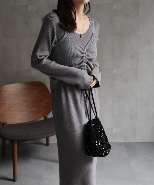 model：156cm 着用サイズ：FREE