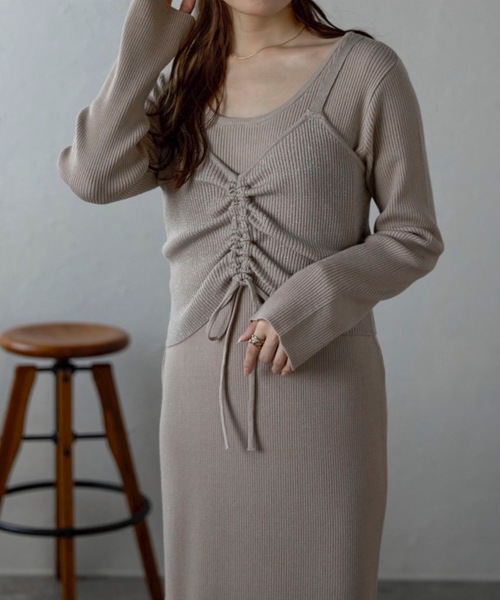 model：158cm 着用サイズ：FREE