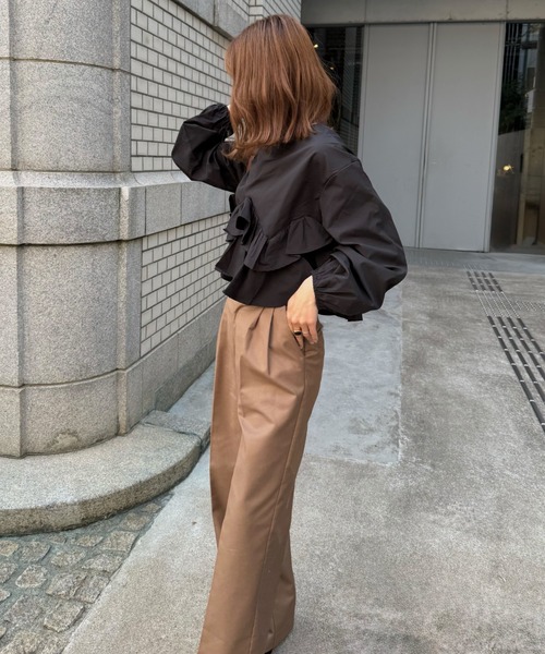 Ran - 2タックワイドパンツ made in INTERFACTORY（その他