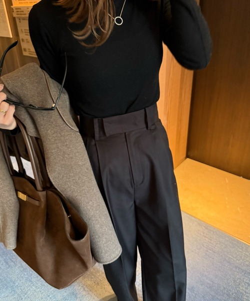 Ran - 2タックワイドパンツ made in INTERFACTORY（その他