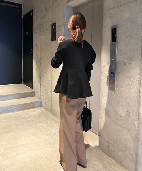 パンツ Ran Ran - 2タックワイドパンツ made in INTERFACTORY（その他