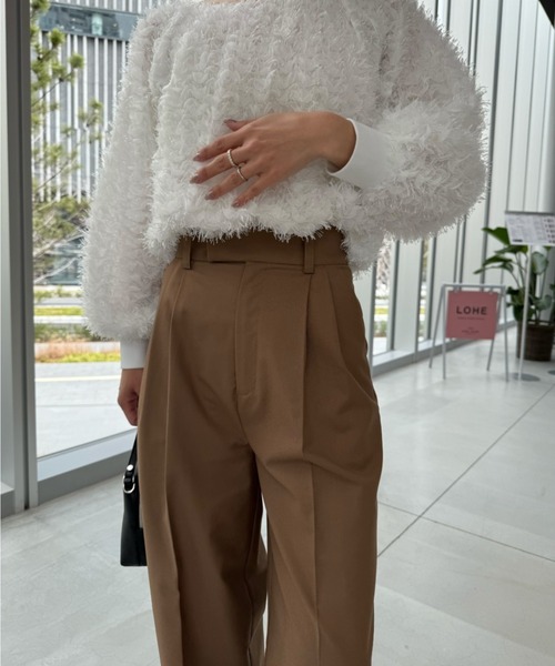 パンツ Ran Ran - 2タックワイドパンツ made in INTERFACTORY（その他