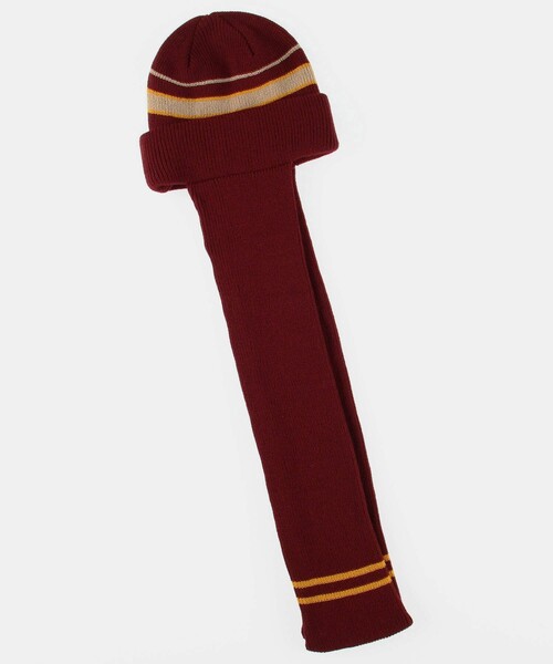 FREAK'S STORE（フリークスストア）の「FREAK’S STORE/フリークスストア Scarf Beanie/スカーフ ビーニー（ニットキャップ/ビーニー・メンズ・ブラック/その他9/ワインレッド/チャコールグレー/ブルー/ブラウン・ﾌﾘ-）」の17枚目の写真