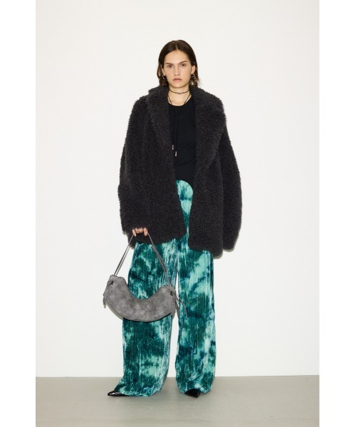 SLY ファーコート サイズ2 早い者勝ち！！ セール】THROW F/FUR TAILOR COAT フェイクファー テイラー