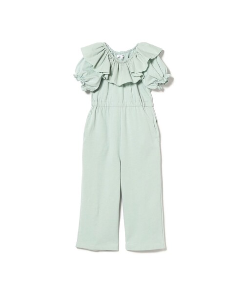 B:MING by BEAMS（ビーミングバイビームス）の「ピエロ襟 オールインワン 2025SS（100～140cm）（つなぎ/オールインワン・キッズ・イエロー系その他5/ミント・100/140/130/120/110）」の16枚目の写真