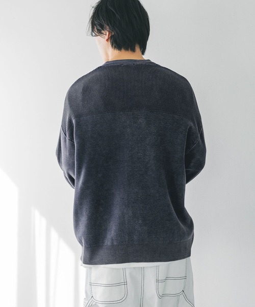 LOWRYS FARM(ローリーズファーム)の「ピグメントニットカーディガン 289680(カーディガン/ボレロ・メンズ・ブラック/ブルー・FREE)」の19枚目の写真