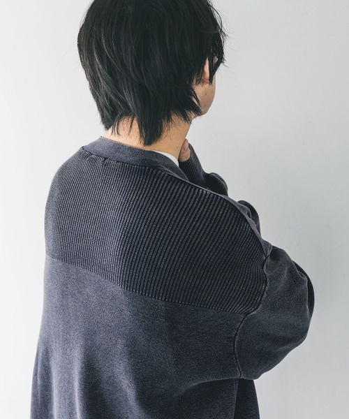 LOWRYS FARM(ローリーズファーム)の「ピグメントニットカーディガン 289680(カーディガン/ボレロ・メンズ・ブラック/ブルー・FREE)」の20枚目の写真