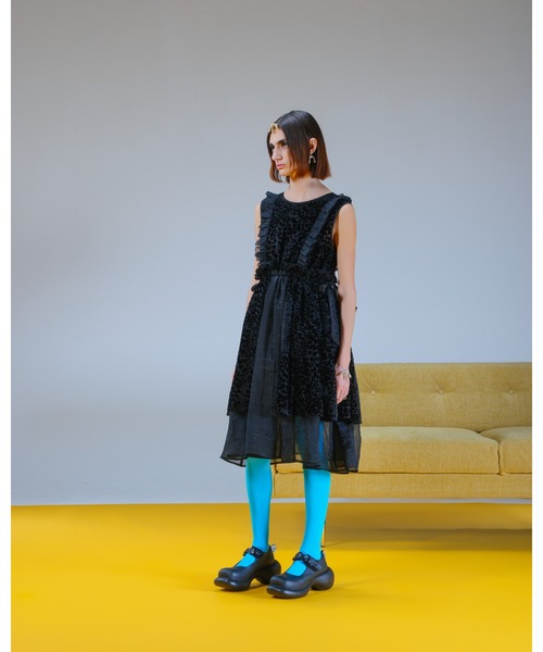 PAMEO POSE（パメオポーズ）の「Ameria Leopard Dress（ワンピース・レディース・ピンク/ブラック・FREE）」の7枚目の写真