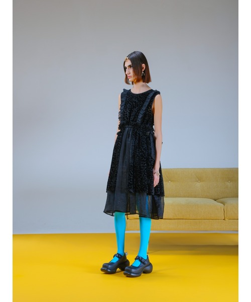 PAMEO POSE（パメオポーズ）の「Ameria Leopard Dress（ワンピース・レディース・ピンク/ブラック・FREE）」の17枚目の写真