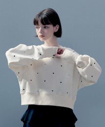 FURFUR | 【限定カラー】ミニハート刺繍スウェット(スウェット)