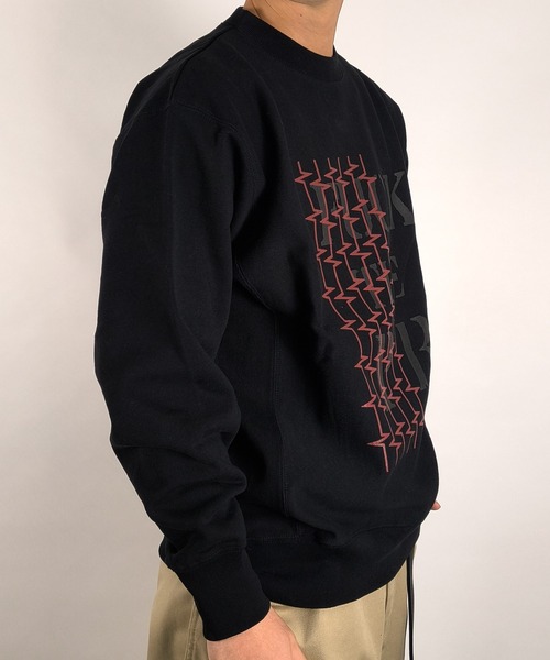 MIG&DEXI(ミグアンドデキシー)の「FUCK THE PB SWEAT SHIRTS / Mr.X(その他トップス・メンズ・ホワイト/ブラック・M/L/XXL/XL)」の8枚目の写真