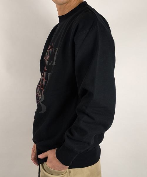 MIG&DEXI(ミグアンドデキシー)の「FUCK THE PB SWEAT SHIRTS / Mr.X(その他トップス・メンズ・ホワイト/ブラック・M/L/XXL/XL)」の11枚目の写真