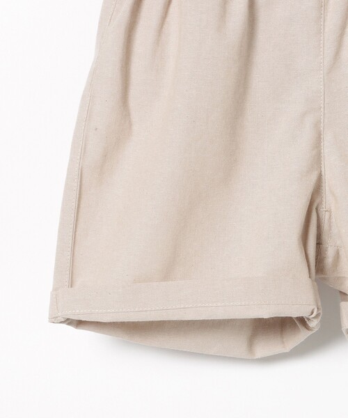 BEAMS mini（ビームスミニ）の「刺繍 フレア セットアップ 2025SS（90～150cm）（シャツ/ブラウス・キッズ・ブルー系その他/オフホワイト・130/90/120/110/100/150/140）」の19枚目の写真