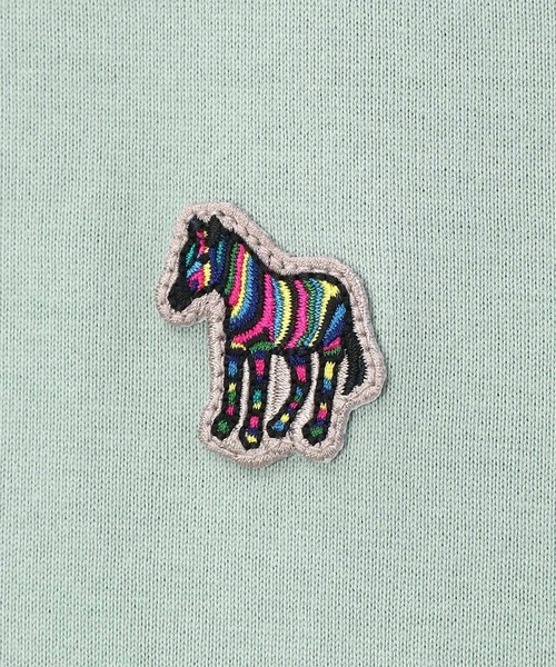 PS Paul Smith（ピーエスポールスミス）の「"Sports Stripe Zebra" ワンポイント 半袖Tシャツ / 152500 011R（Tシャツ/カットソー・メンズ・ライトピンク/ライトグリーン/ネイビー/キャメル/ライトブルー/ブルー・XX-LARGE/X-LARGE/LARGE/MEDIUM/SMALL）」の8枚目の写真