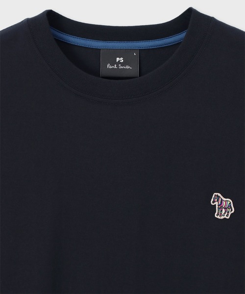 PS Paul Smith（ピーエスポールスミス）の「"Sports Stripe Zebra" ワンポイント 半袖Tシャツ / 152500 011R（Tシャツ/カットソー・メンズ・ライトピンク/ライトグリーン/ネイビー/キャメル/ライトブルー/ブルー・XX-LARGE/X-LARGE/LARGE/MEDIUM/SMALL）」の13枚目の写真