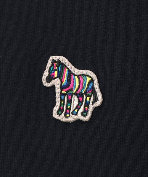 PS Paul Smith（ピーエスポールスミス）の「"Sports Stripe Zebra" ワンポイント 半袖Tシャツ / 152500 011R（Tシャツ/カットソー・メンズ・ライトピンク/ライトグリーン/ネイビー/キャメル/ライトブルー/ブルー・XX-LARGE/X-LARGE/LARGE/MEDIUM/SMALL）」の14枚目の写真