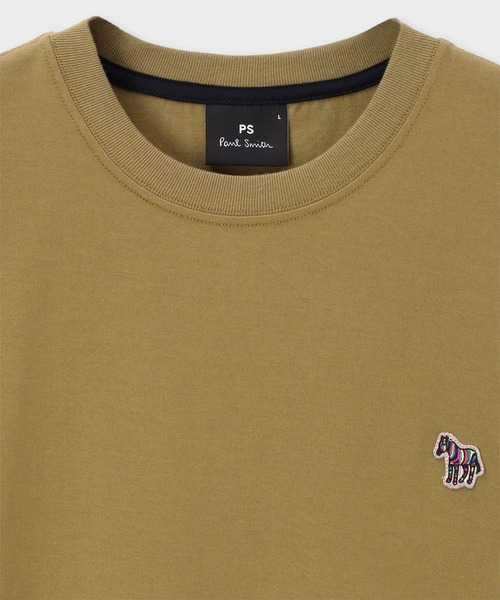 PS Paul Smith（ピーエスポールスミス）の「"Sports Stripe Zebra" ワンポイント 半袖Tシャツ / 152500 011R（Tシャツ/カットソー・メンズ・ライトピンク/ライトグリーン/ネイビー/キャメル/ライトブルー/ブルー・XX-LARGE/X-LARGE/LARGE/MEDIUM/SMALL）」の15枚目の写真