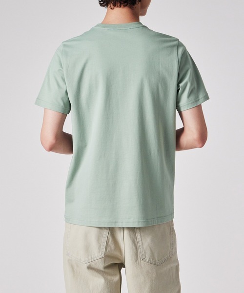 PS Paul Smith（ピーエスポールスミス）の「"Sports Stripe Zebra" ワンポイント 半袖Tシャツ / 152500 011R（Tシャツ/カットソー・メンズ・ライトピンク/ライトグリーン/ネイビー/キャメル/ライトブルー/ブルー・XX-LARGE/X-LARGE/LARGE/MEDIUM/SMALL）」の19枚目の写真