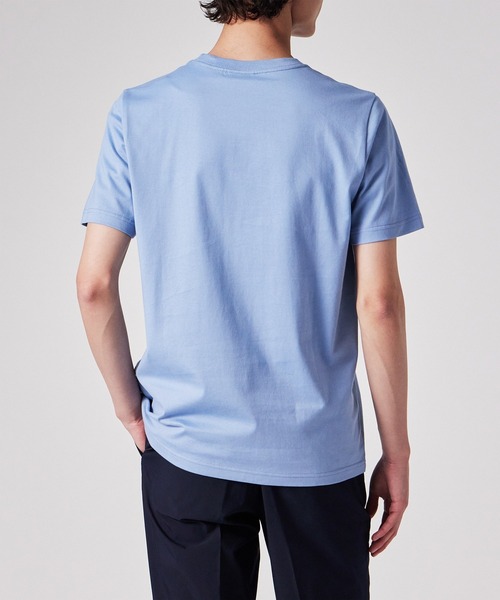 PS Paul Smith（ピーエスポールスミス）の「"Sports Stripe Zebra" ワンポイント 半袖Tシャツ / 152500 011R（Tシャツ/カットソー・メンズ・ライトピンク/ライトグリーン/ネイビー/キャメル/ライトブルー/ブルー・XX-LARGE/X-LARGE/LARGE/MEDIUM/SMALL）」の22枚目の写真