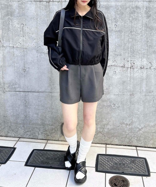 INGNI（イング）の「ショートパンツ／A（その他パンツ・レディース・グレー/ブラック・FREE）」の10枚目の写真