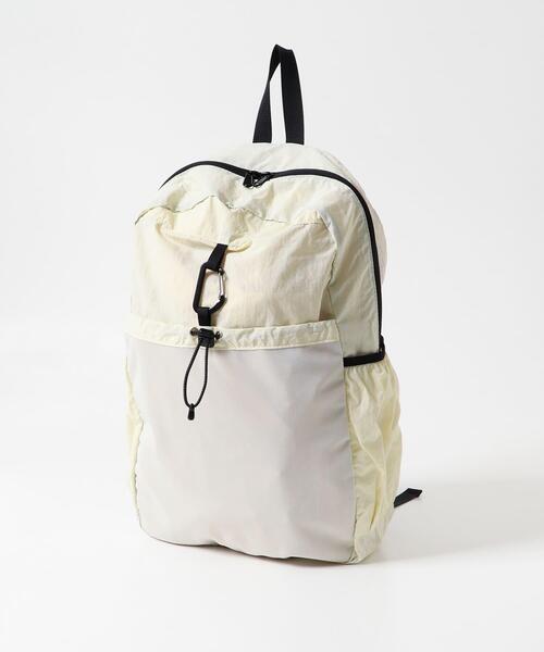 EKAL(エカル)の「EASY DAYPACK(バックパック/リュック・レディース・アイボリー/ブラック/チャコールグレー・ONE)」の10枚目の写真