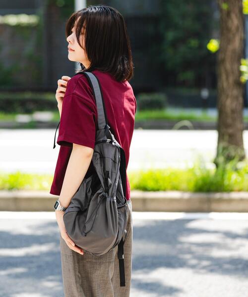 EKAL(エカル)の「EASY DAYPACK(バックパック/リュック・レディース・アイボリー/ブラック/チャコールグレー・ONE)」の13枚目の写真